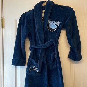 💛 George Kids Blue Hockey Pajama Robe 💛